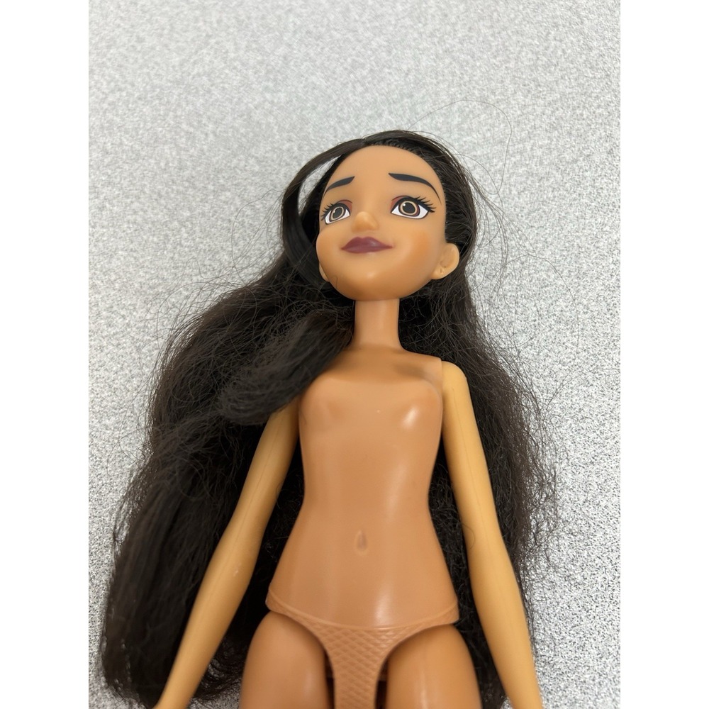 Lot Of 5 Dolls, Hasbro, Mattel, Disney Ariel Anna Cinderella Tinkerbell Moana - Picture 4 of 8